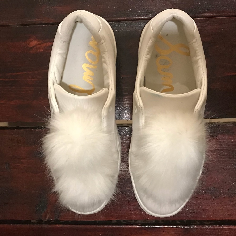 Sam Edelman Pompom Sneakers